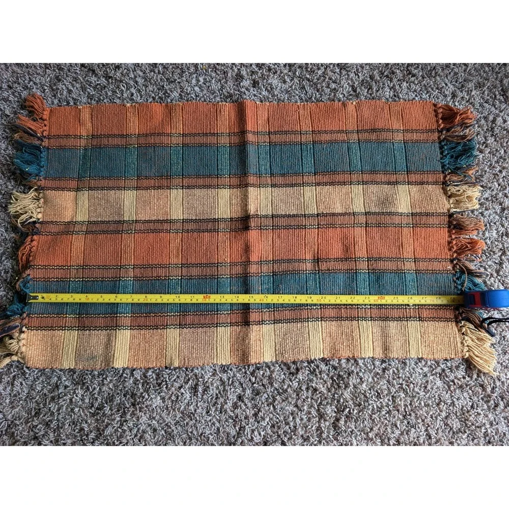 Woven Fall Table Runner With Fringe Edge‎ 29x19
